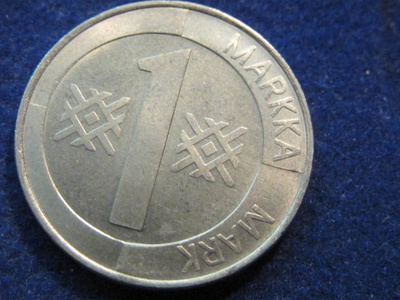 1 markka 1993 II