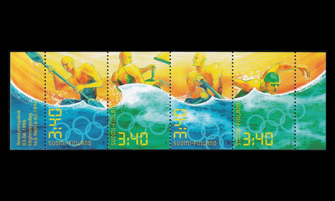 1341-4hb ** Kesäolympialaiset vihkolehti (1996)
