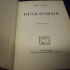 Leino : Helkavirsiä 2 p. 1913 + Hellaakoski : Runoja 1916 - pikkukuva 2
