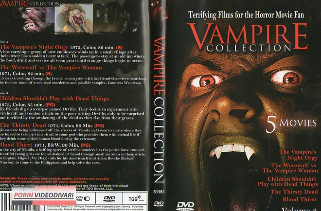 Vampire Collection Volume 2	(78 511)	k	-US-	DVD					5 movie,