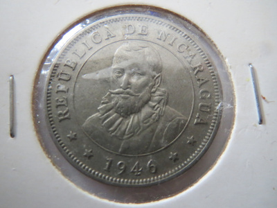 Nicaragua 25 centavos 1946