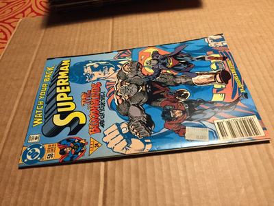 DC SUPERMAN 58/1991 HYVÄ