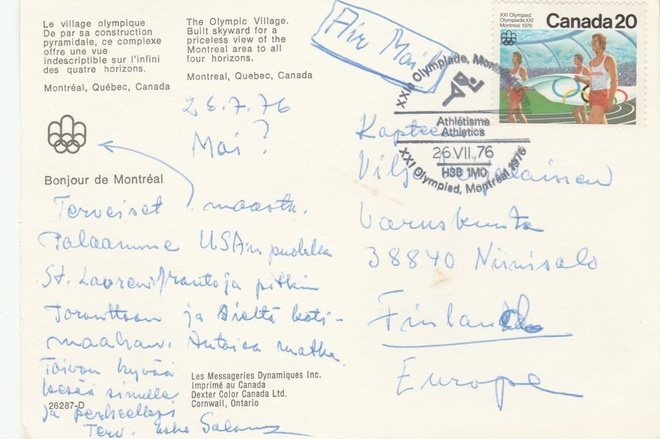 1976, ERIKOISLEIMA ,Montrealin Olympialaiset