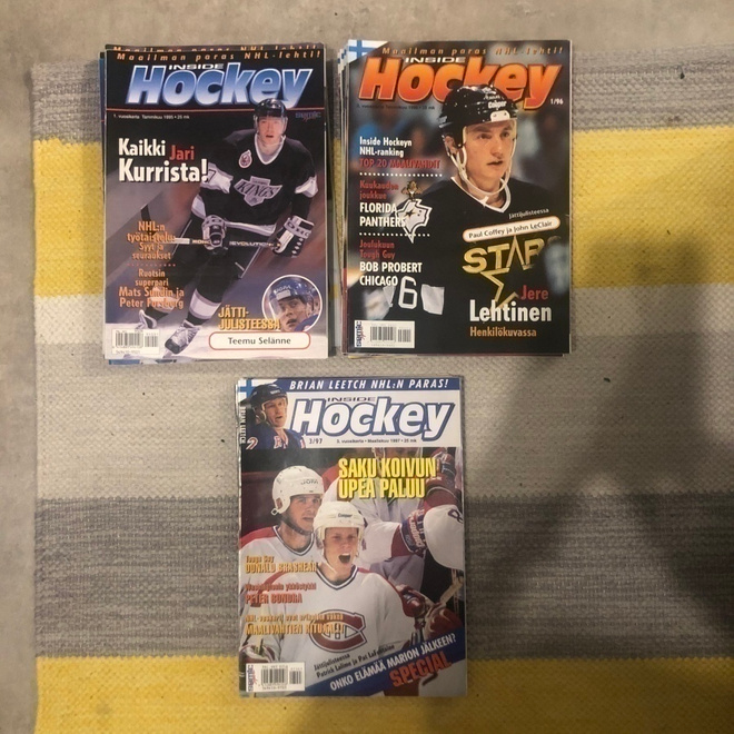 Inside Hockey Suomi. 19 kpl.