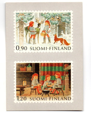 Joulumerkkipostikortti (1982)