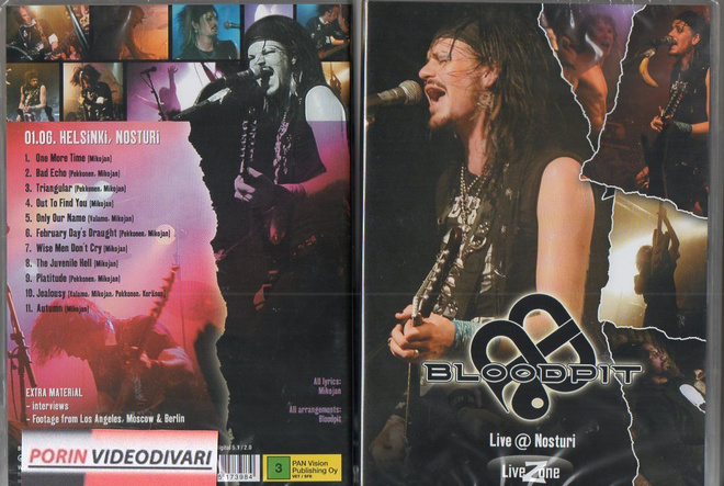 Bloodpit Live@Nosturi	(72 780)	UUSI	-FI-	DVD