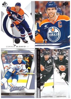 4 x CONNOR McDAVID Edmonton Oilers