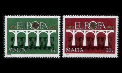 Malta 704-5 ** Europa (1984)