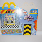 Mcdonald's happy meal laatikko hot wheels x2 - pikkukuva 4