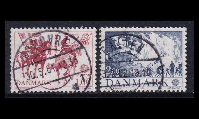Tanska 730-1 o Europa kansanperinne (1981)