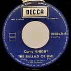 7” SINGLE Jimi Hendrix And Curtis Knight The Ballad Of Jimi - pikkukuva 1