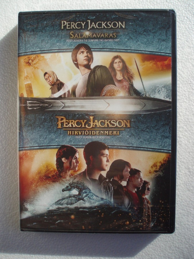 Percy Jackson Salamavaras & Hirviöidenmeri DVD