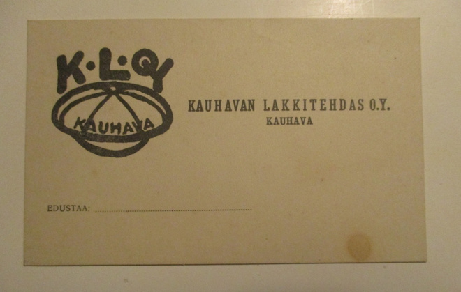 KAUHAVAN LAKKITEHDAS O.Y  (K26-S16)