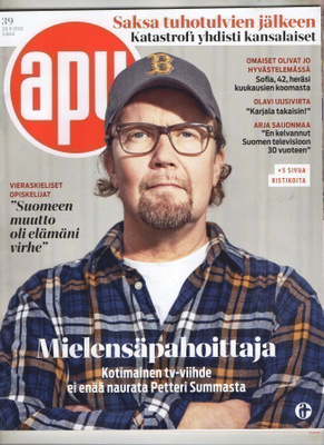 Apu n:o 39 2021Petteri Summanen. Hannes Häyrinen. Saksa.