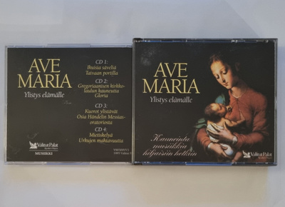 AVE MARIA - YLISTYS ELÄMÄLLE 4 CD (VALITUT PALAT)