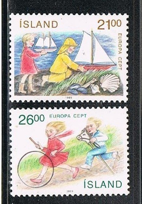 Islanti 1989 - Europa CEPT (2)  ++