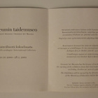 Kutsu Ateneumin näyttelyn avajaisiin 20.10.2000 - pikkukuva 2