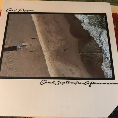 ART PEPPER: One September Afternoon *USA 1981