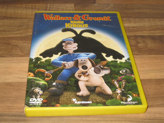 Wallace & Gromit Kanin Kirous dvd