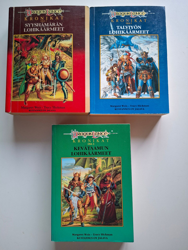 Weis & Hickman: Dragonlance: Kronikat -trilogia