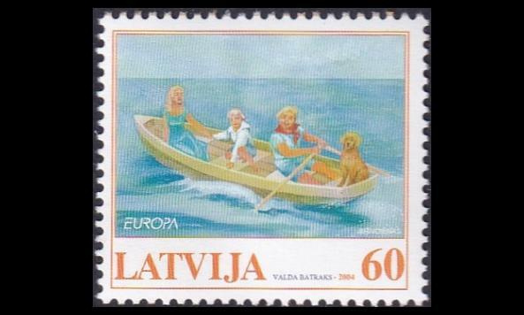Latvia 613 ** Europa loma (2004)