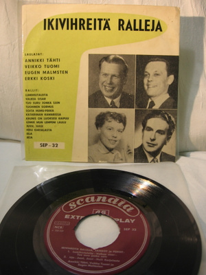 Ikivihreitä ralleja 7" EP.