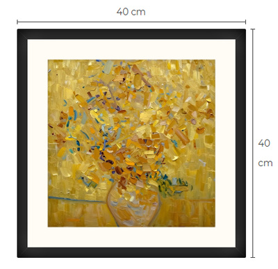 Uusi Asetelma art print taulu 40 cm x 40 cm