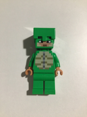 Lego minifiguuri - Minecraft - Turtle Skin Warrior