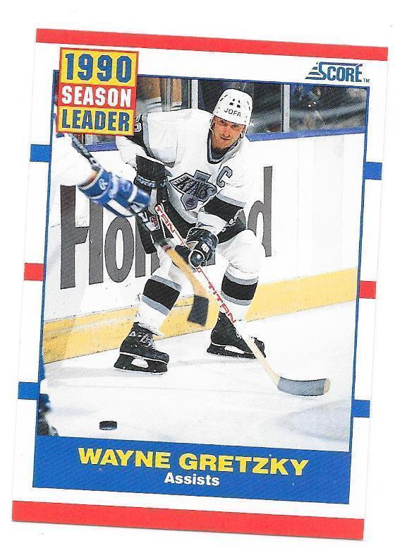 1990-91 Score #352 Wayne Gretzky Los Angeles Kings