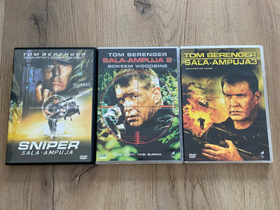 SALA-AMPUJA 1-3 - SNIPER TRILOGIA - DVD - TOM BERENGER