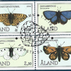 Åland 1994 ÅV 2 Perhosia EP leima NELILÖ LaPe 082-085 - pikkukuva 1