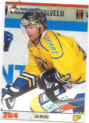 2003-04 CardSet #109 Joe Murphy Lukko