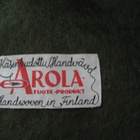 Torkkupeitto Shaali Huopa Arola vintage karstattu vihreä - pikkukuva 5