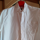 Kauluspaita Dressmann L-koko Slim fit valkoinen. - pikkukuva 2