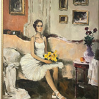Öljyvärimaalaus "Nuori ballerina" 60-78cm - pikkukuva 2