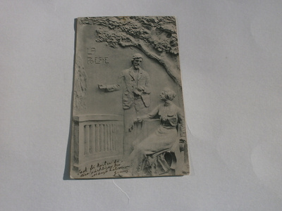 Vanha, reliefinomainen mv pk, "Runoutta", p. 1908