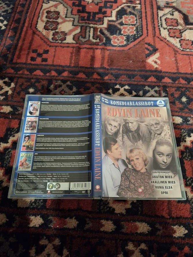 Komediaklassikot-Edvin Laine (4-DVD)