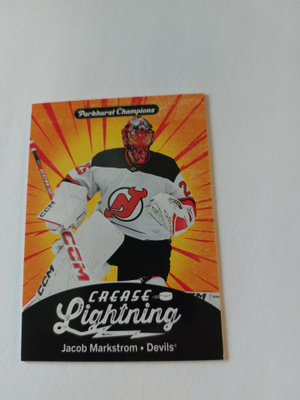 24-25 Parkhurst Champions Crease Lightning #CL4 J. Markstrom