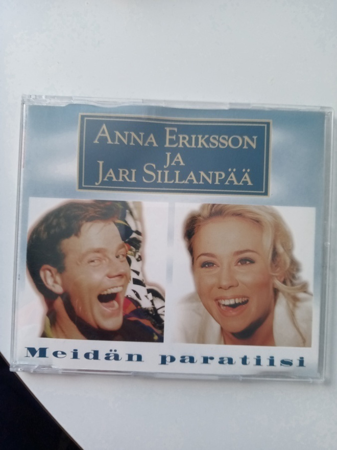 CD-single ANNA ERIKSSON JA JARI SILLANPÄÄ - Meidän paratiisi