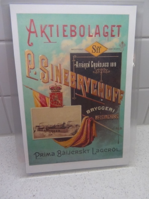 AKTIEBLAGET P.SINEBRYCOFF HELSINGFORS - LAMINOITU