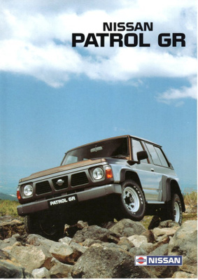Nissan Patrol GR -esite, 1989