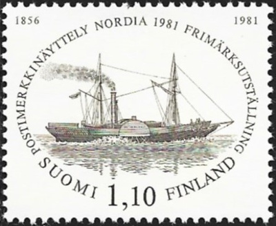 1981 NORDIA Postimerkkinäyttely ** LaPe 878