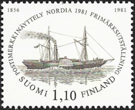 1981 NORDIA Postimerkkinäyttely ** LaPe 878