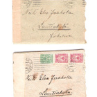 Sotasensuuri avannut, 2 kirjettä 1916 + lunastus 1918. - pikkukuva 1