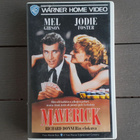 VHS: Maverick (Mel Gibson, Jodie Foster 1994) - pikkukuva 1