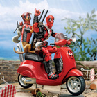 MARVEL LEGENDS - DEADPOOL SCOOTER - HEAD HUNTER STORE. - pikkukuva 2