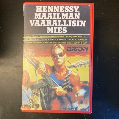 Hennessy, maailman vaarallisin mies VHS
