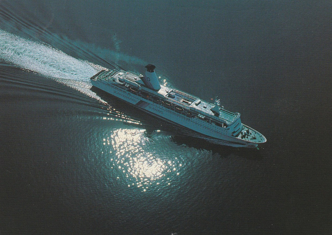 LAIVAKORTTI - M/S PRINCESS OF SCANDINAVIA