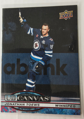Jonathan Toews 2025-26 UD Extended UD Canvas