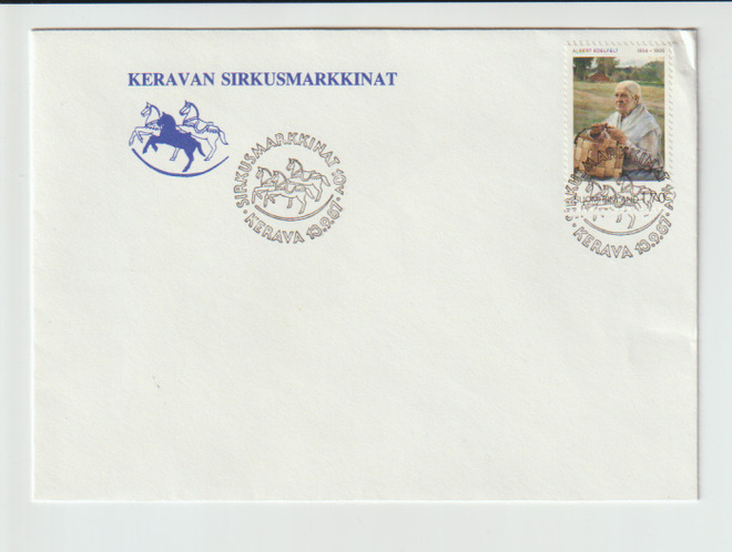 ERIKOISLEIMA , KERAVAN SIRKUSMARKKINAT 10V, KERAVA 13.9.1987